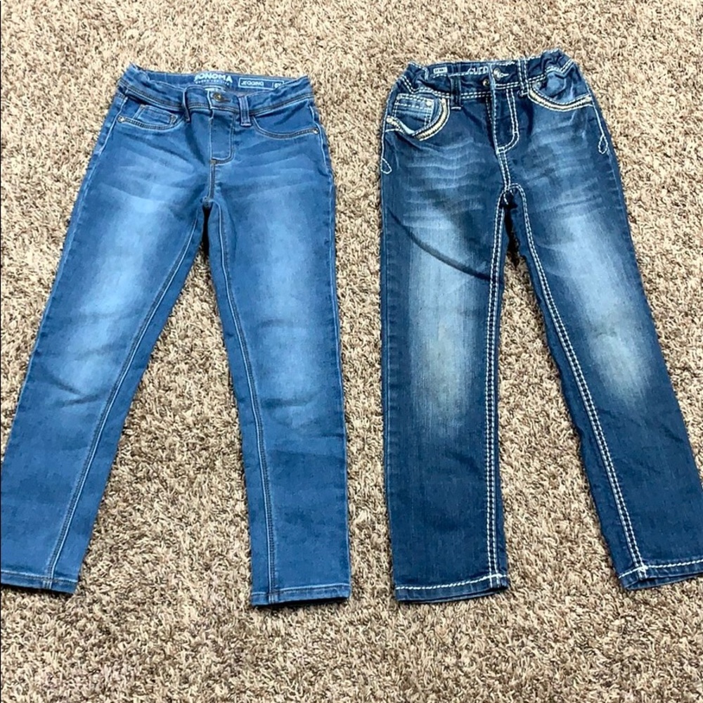 Girls leggings skinny jeans 6x